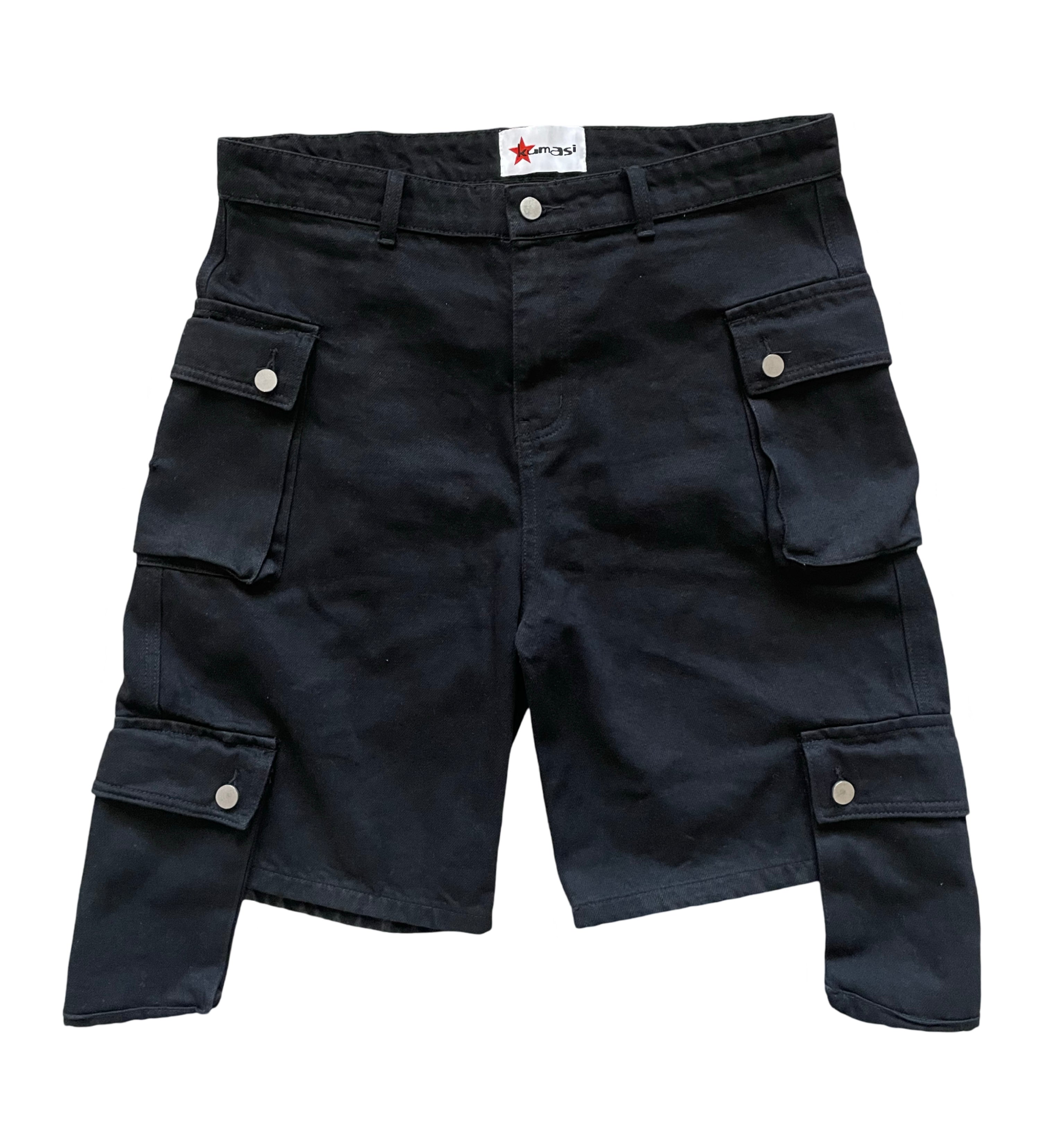 Kumasi Kill Klub "Beaucoup" Tactical Cargo Shorts ( Saturday Black)